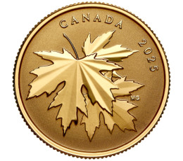 Canadian Gold Maple Leaf – Pure 24K Gold Bullion Coin