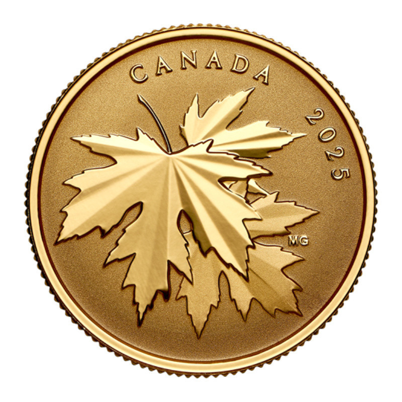Canadian Gold Maple Leaf – Pure 24K Gold Bullion Coin