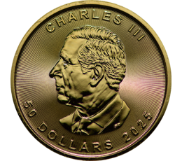Canadian Gold Maple Leaf – Pure 24K Gold Bullion Coin