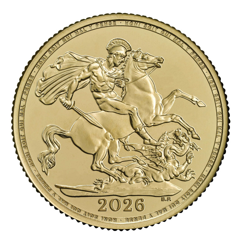 The SOVEREIGN 2026 Gold Bullion Coin | 916.67 Fine Gold The SOVEREIGN 2026 Gold Bullion Coin | 916.67 Fine Gold