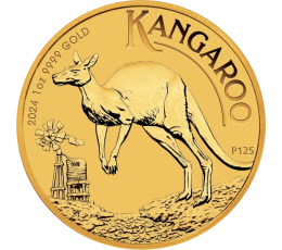 Australian Kangaroo 1 oz Gold Coin | Perth Mint | GOLDEXO